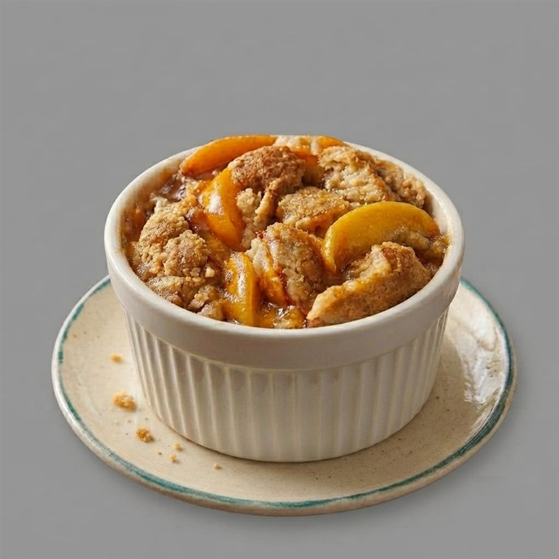 Peach cobbler