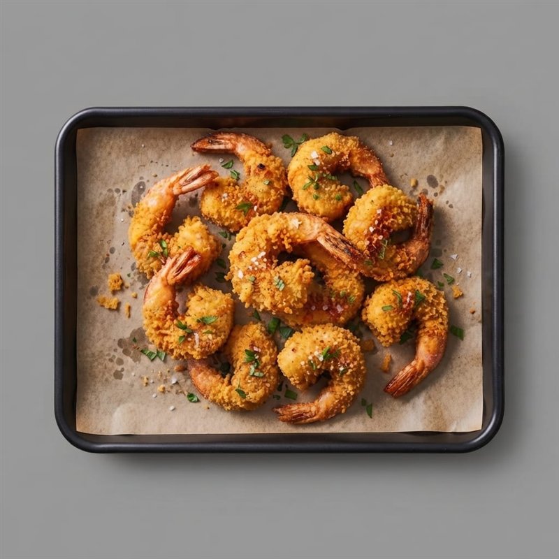 Crispy fried shrimp